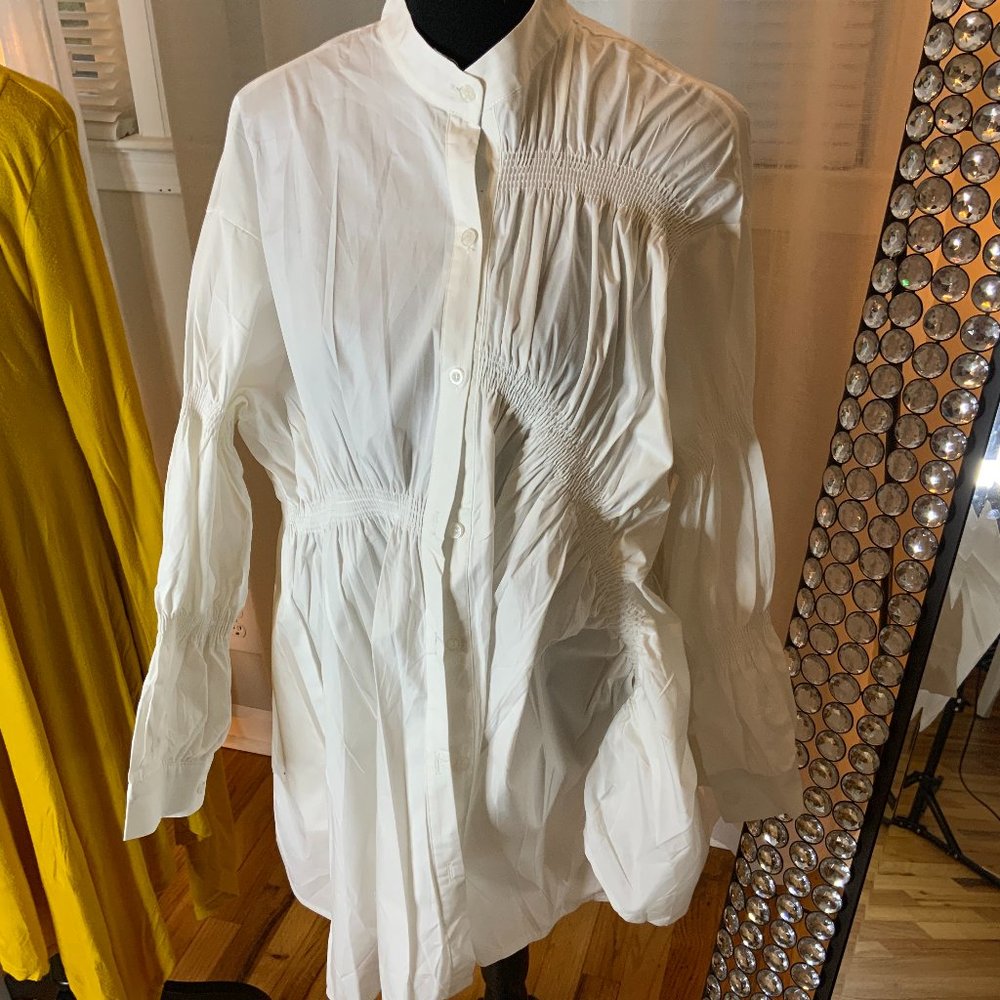 White Shirt Dress